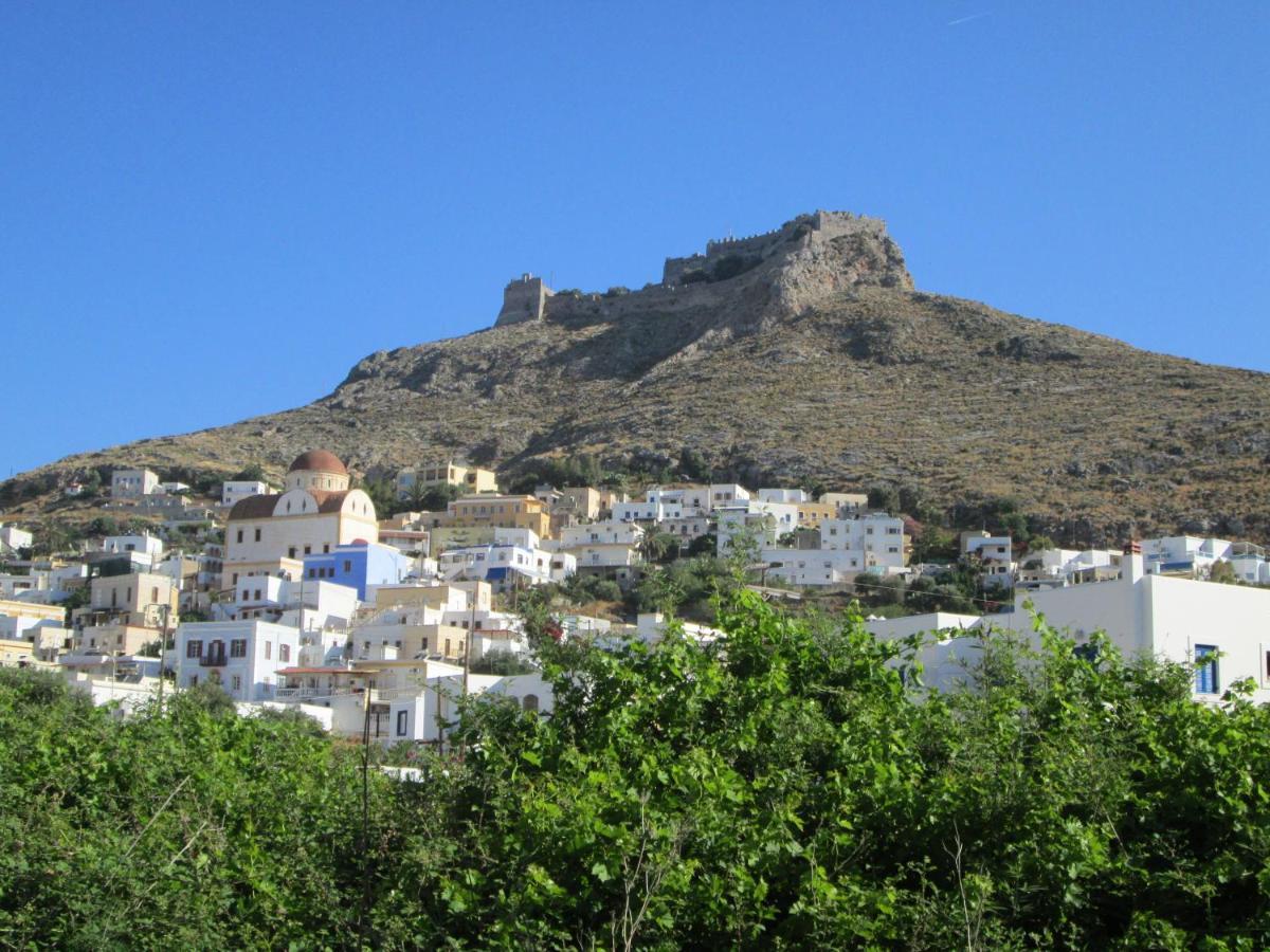 Anemi Leros Apartments Panteli ภายนอก รูปภาพ