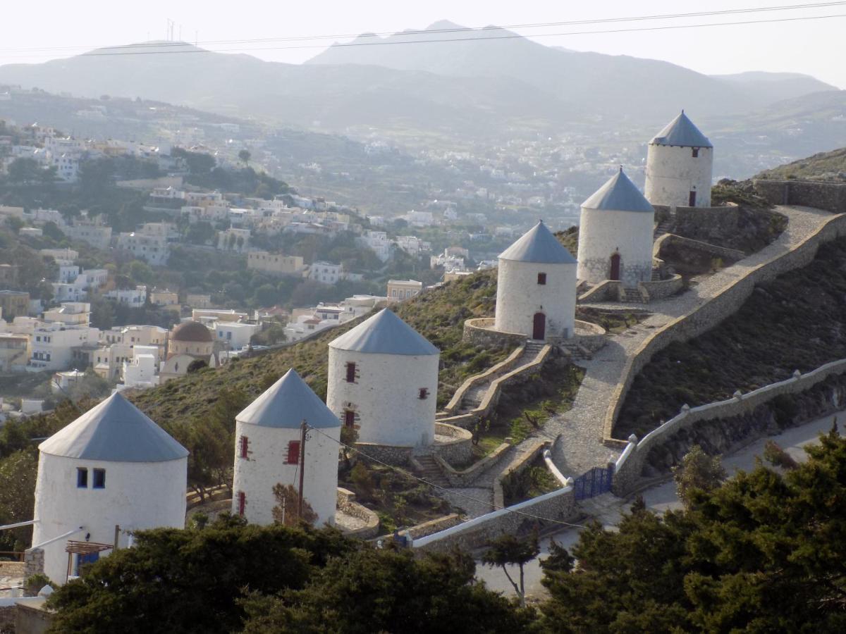 Anemi Leros Apartments Panteli ภายนอก รูปภาพ