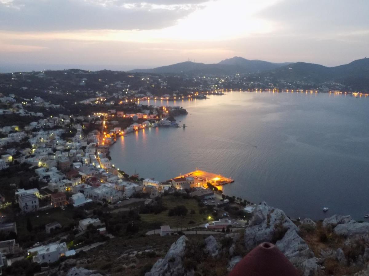 Anemi Leros Apartments Panteli ภายนอก รูปภาพ