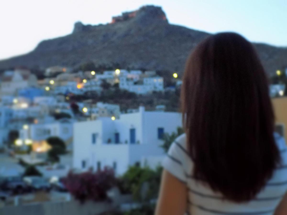 Anemi Leros Apartments Panteli ภายนอก รูปภาพ