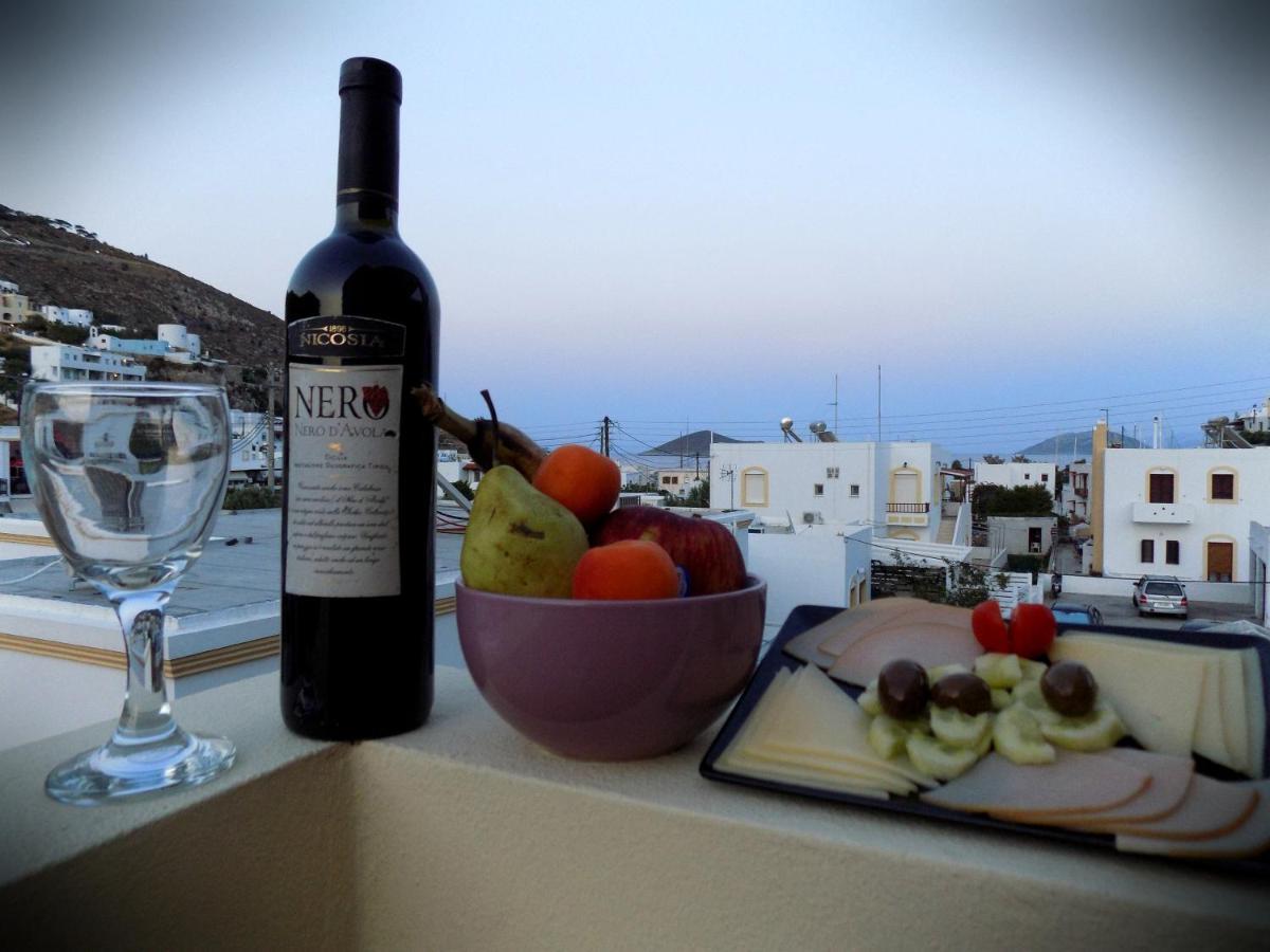Anemi Leros Apartments Panteli ภายนอก รูปภาพ