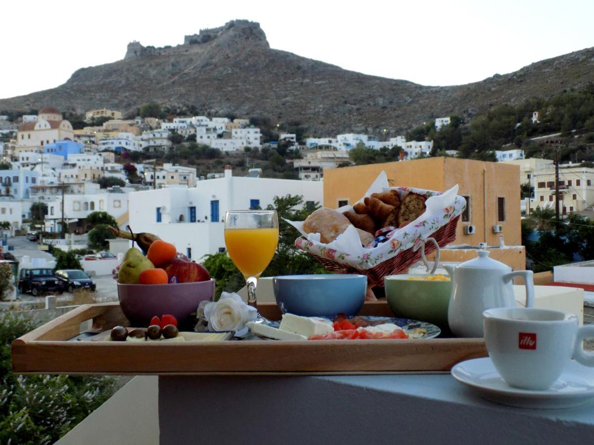 Anemi Leros Apartments Panteli ภายนอก รูปภาพ