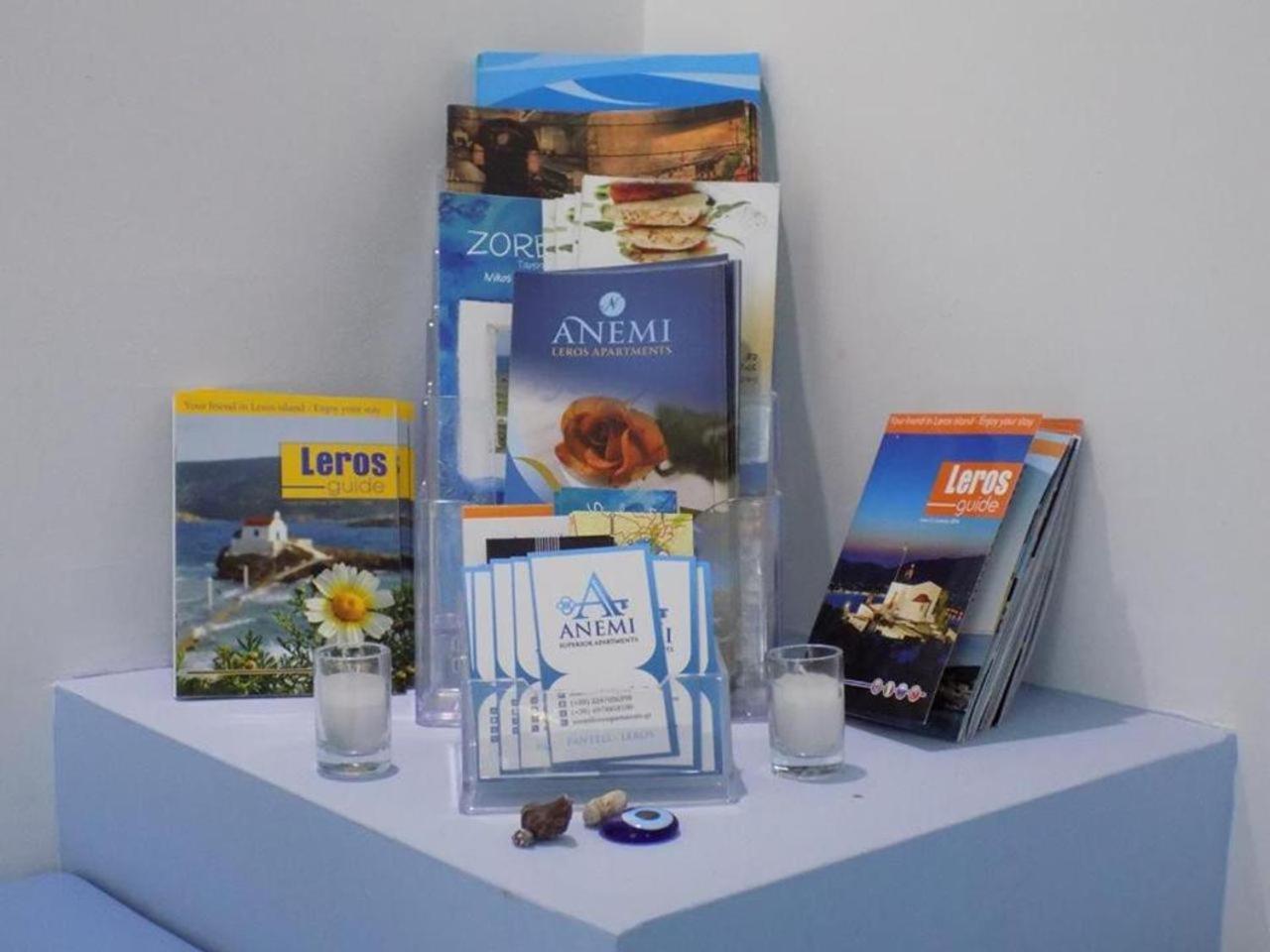 Anemi Leros Apartments Panteli ภายนอก รูปภาพ