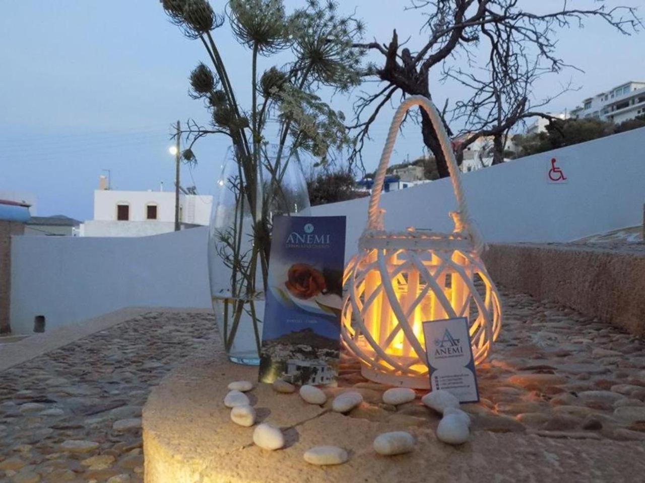 Anemi Leros Apartments Panteli ภายนอก รูปภาพ